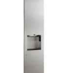 Bobrick B-38031 115V Series TrimLineSeries™  Recessed Paper Towel Dispenser/Automatic Hand Dryer/Waste Bin (3-in-1 Unit)